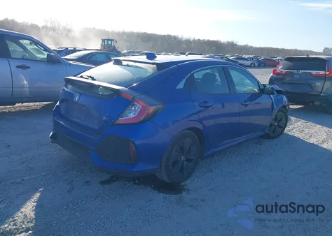 2018 Honda Civic Ex z USA, uszkodzony, nr VIN SHHFK7H53JU228976